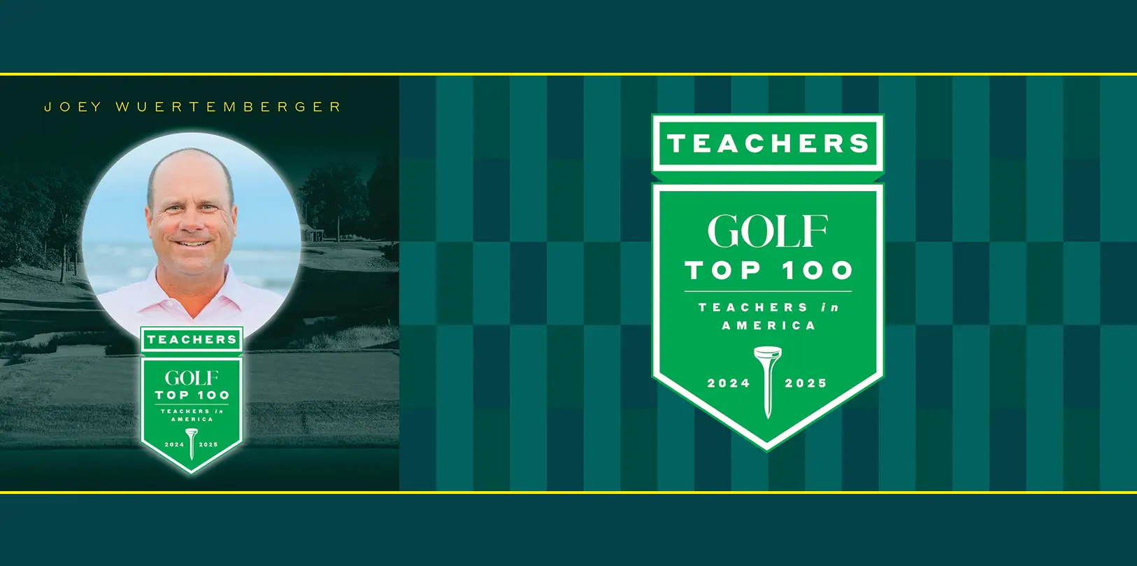 Joey Wuertemberger Golf Top 100 Teachers in America